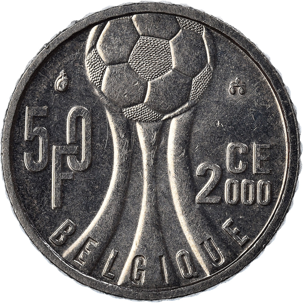 Coin, Belgium, 50 Francs, 50 Frank, 2000