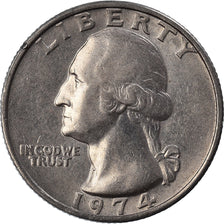 Coin, United States, Quarter, 1974