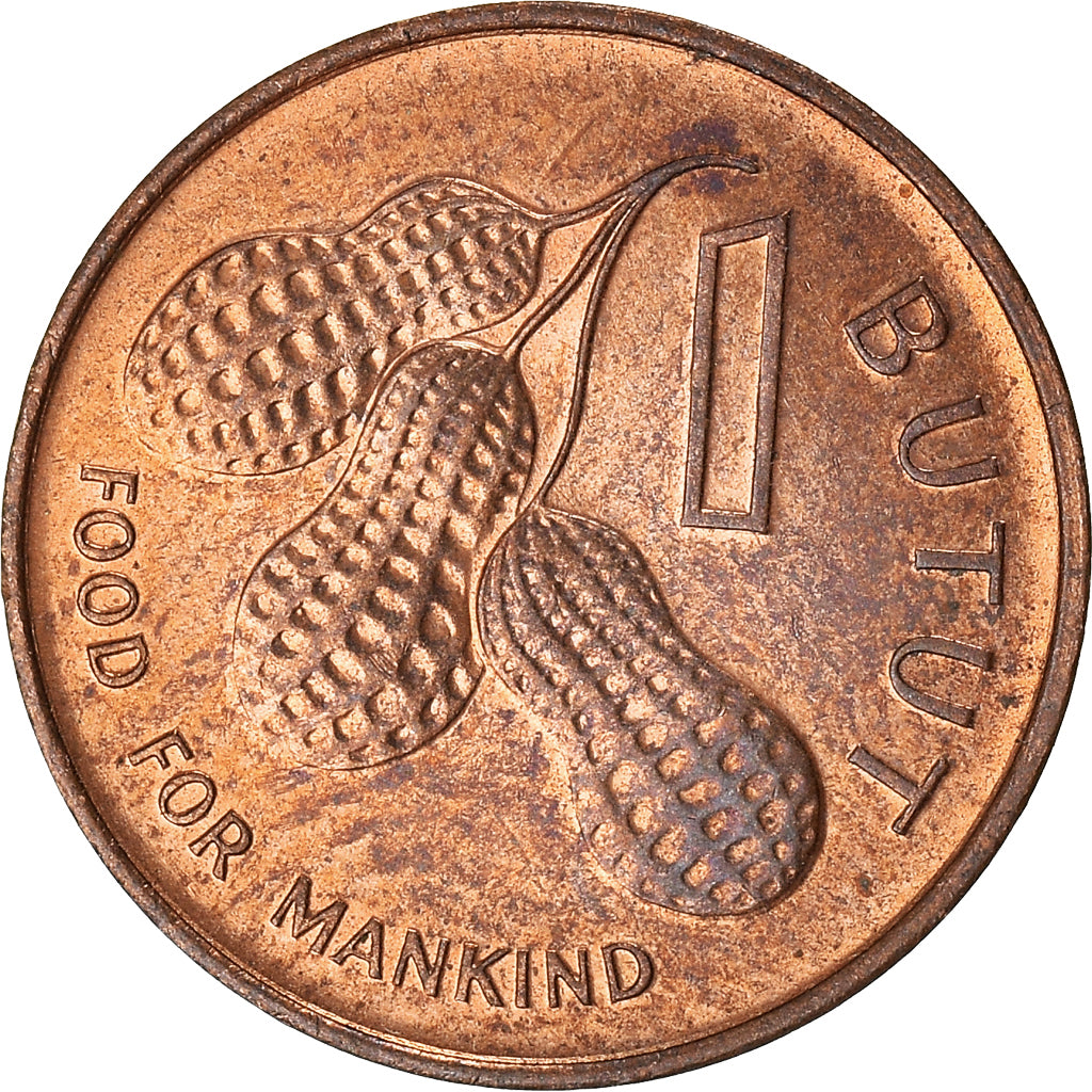 Coin, Gambia, Butut, 1985