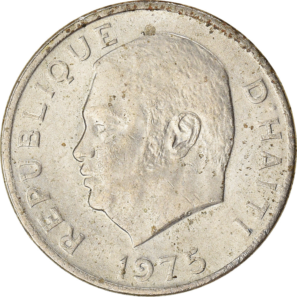 Münze, Haiti, 5 Centimes, 1975