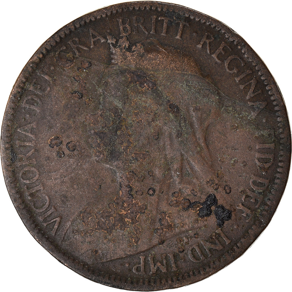 Coin, Great Britain, 1/2 Penny, 1901