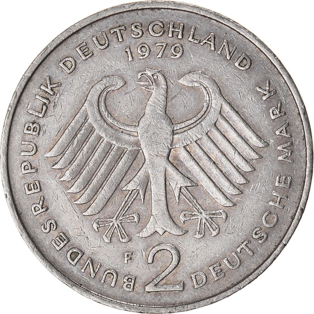 Munten, Federale Duitse Republiek, 2 Mark, 1979
