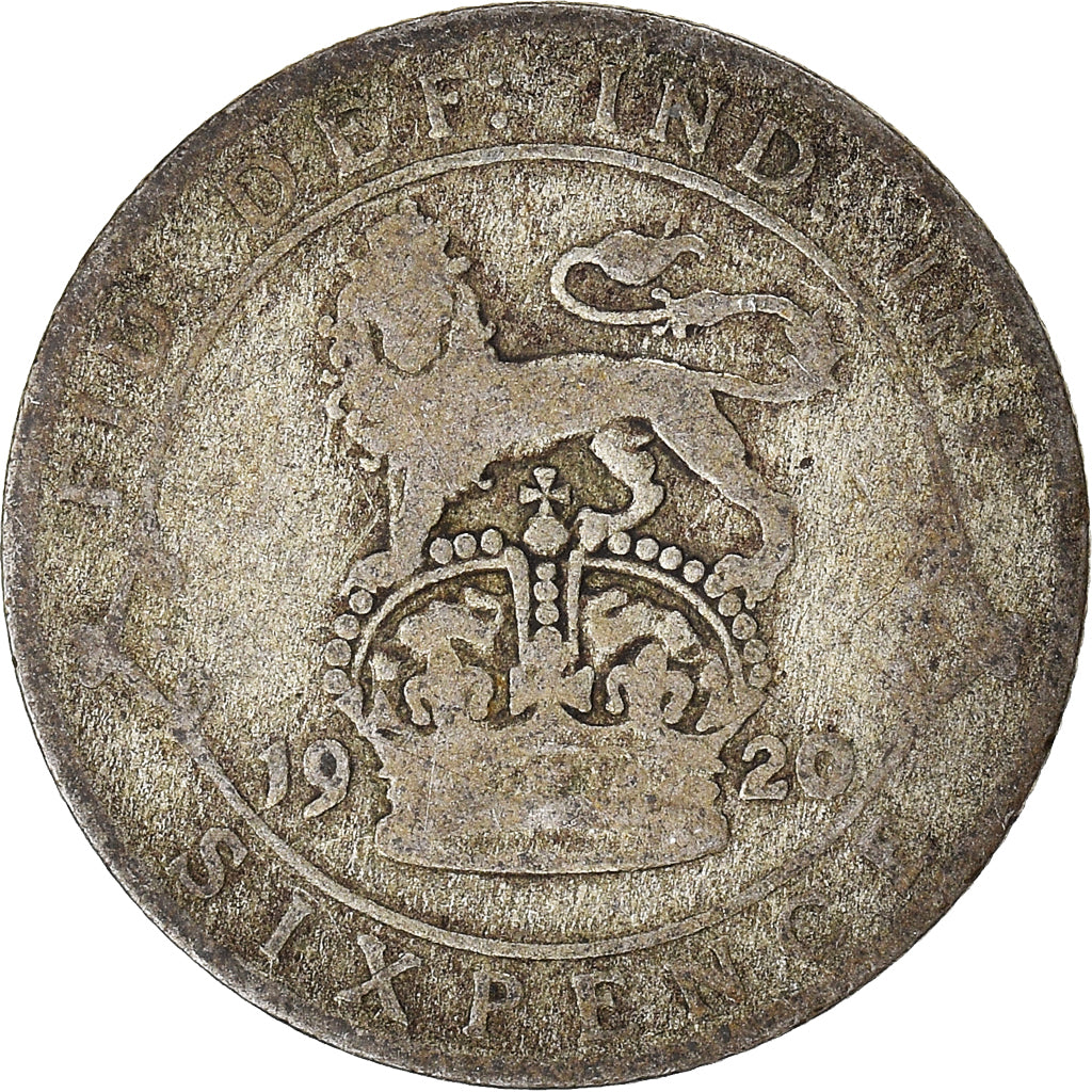 Coin, Great Britain, 6 Pence, 1920