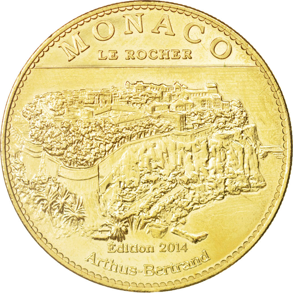 France, Jeton Touristique, 98/ Grand Prix, Monaco, 2014, Arthus Bertrand