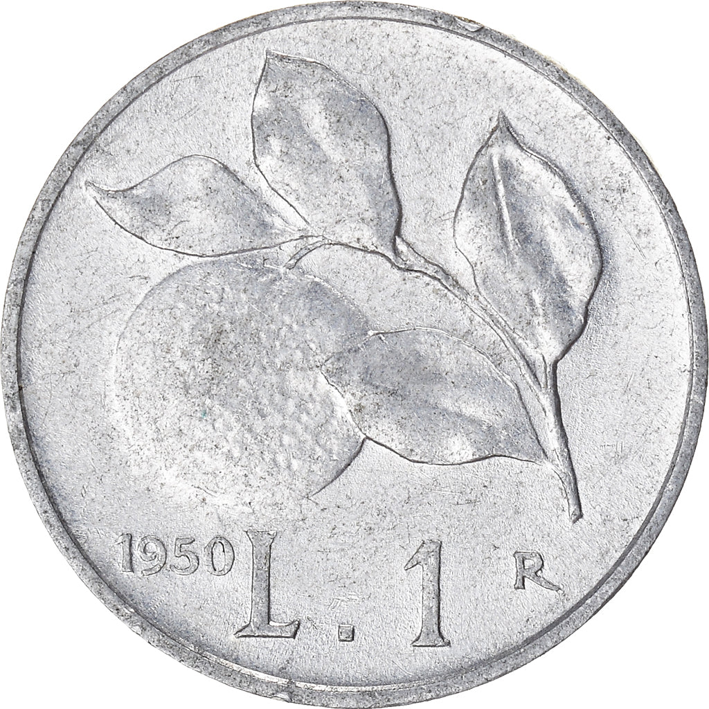 Moneda, Italia, Lira, 1950