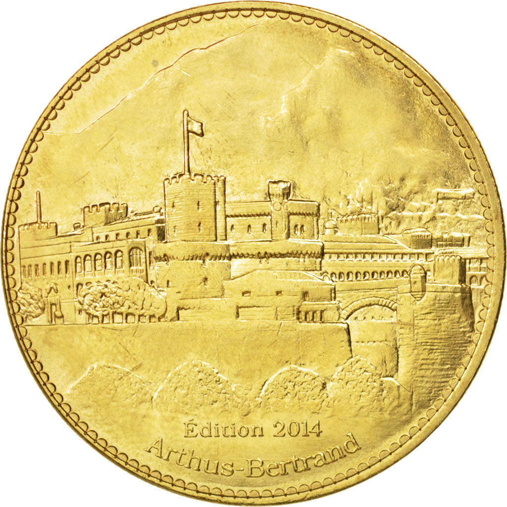 France, Token, Touristic token, 98/ Palais Princier, Monaco, Arts & Culture