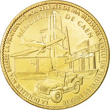 Francia, Token, Touristic token, Mémorial de Caen, Jeep et Avion, Arts &