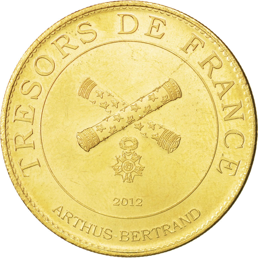 Francia, Token, Touristic token, Mémorial de Caen, Jeep et Avion, Arts &
