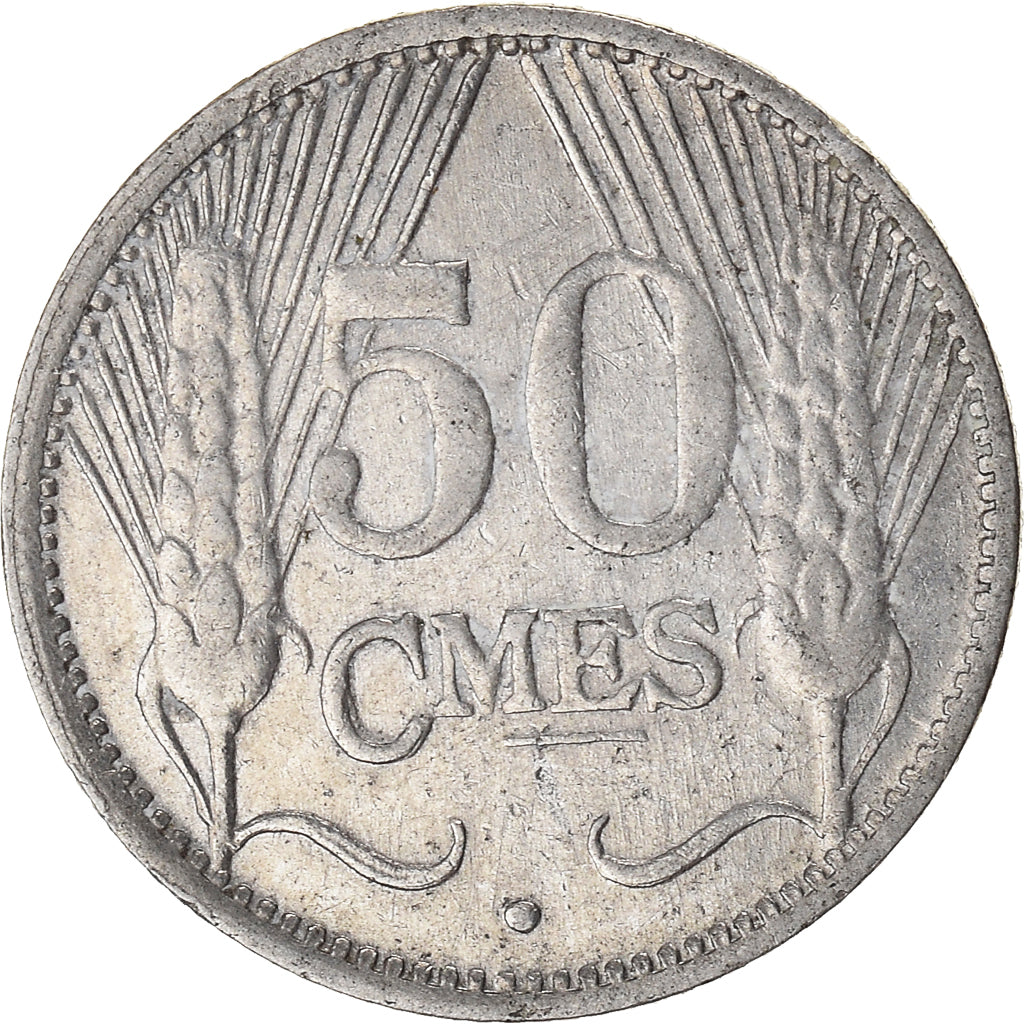 Coin, Luxembourg, 50 Centimes, 1930