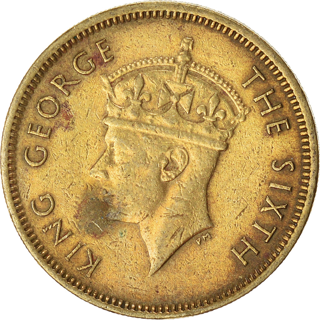 Coin, Hong Kong, 10 Cents, 1948