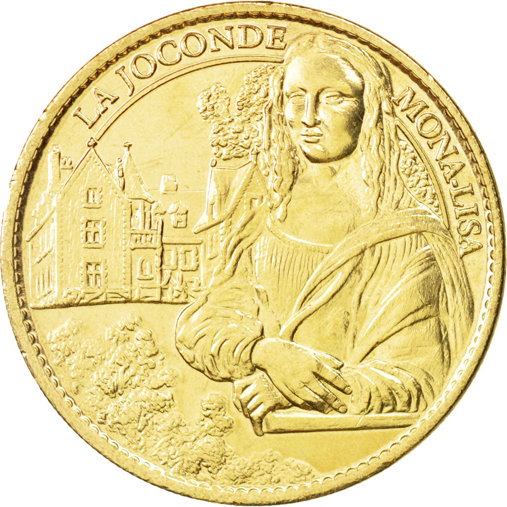 France, Token, Touristic token, 37/ La Joconde - Clos Lucé, Amboise, Arts &