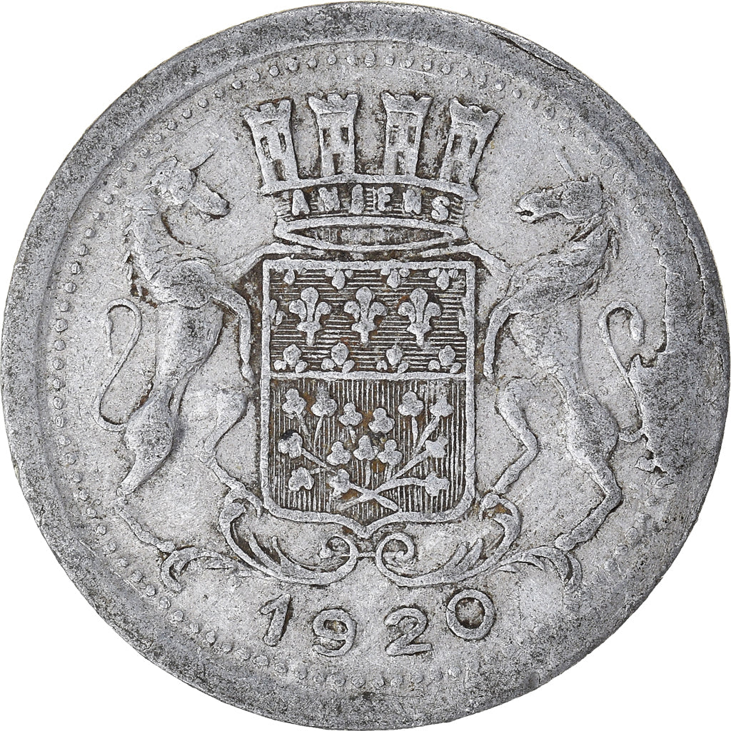 Coin, France, 10 Centimes, 1920