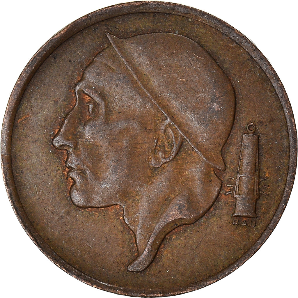 Moneta, Belgio, 50 Centimes, 1963
