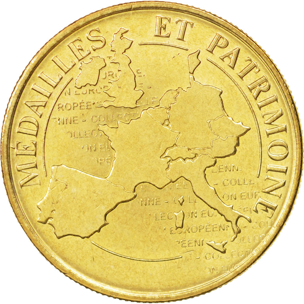 France, Jeton Touristique, 75/ Centre Pompidou, Undated, Médailles et Patrimoine