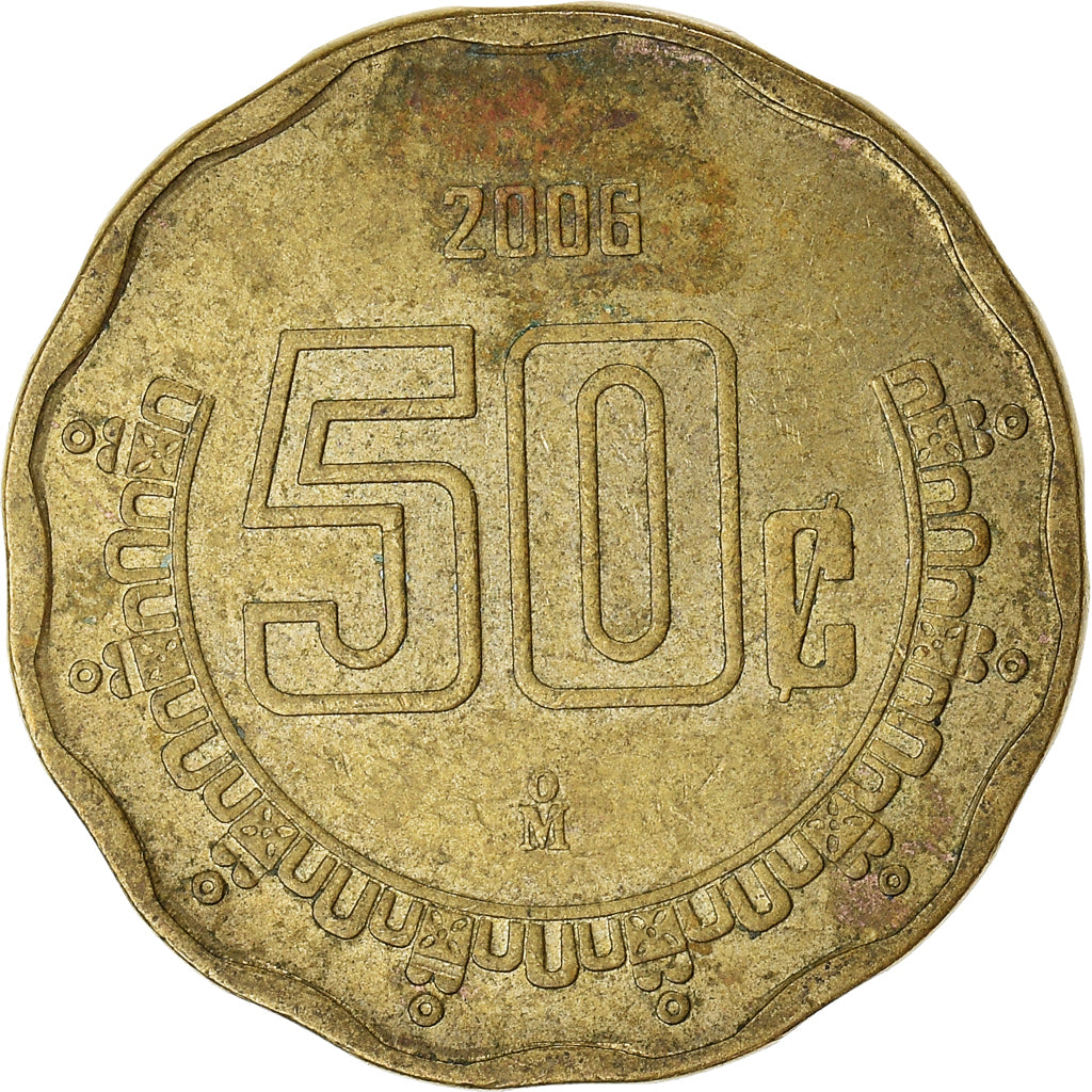 Moneta, Mexico, 50 Centavos, 2006