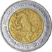 Monnaie, Mexique, 2 Pesos, 1998