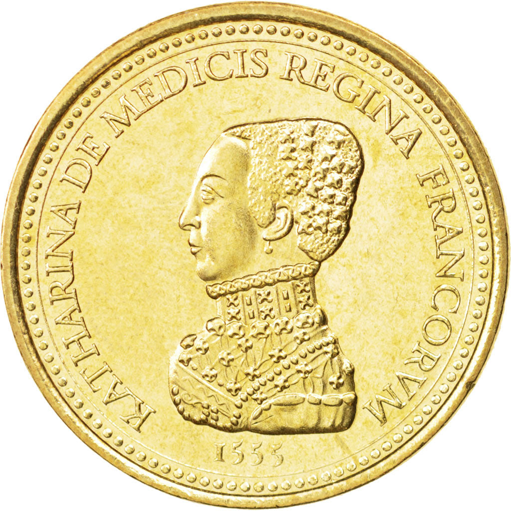 Francia, Token, Touristic token, 37/ Catherine de Médicis, Amboise, Arts &