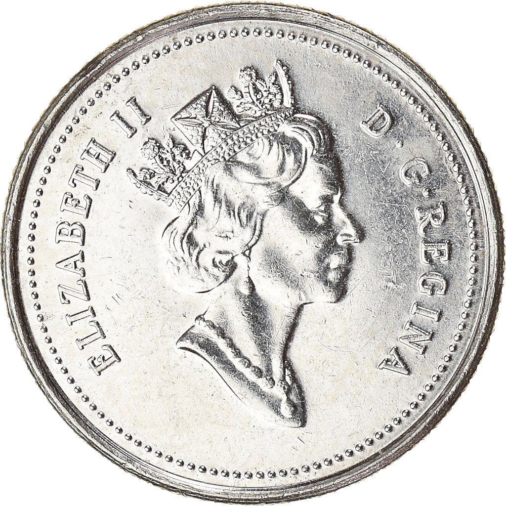 Coin, Canada, 10 Cents, 1993