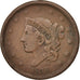 United States, Coronet Cent, 1838, U.S. Mint, Philadelphia, VF(20-25), KM:45