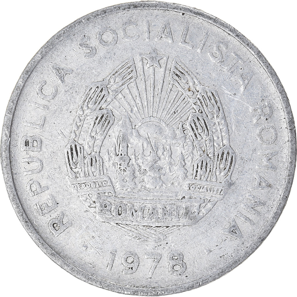 Monnaie, Roumanie, 5 Lei, 1978