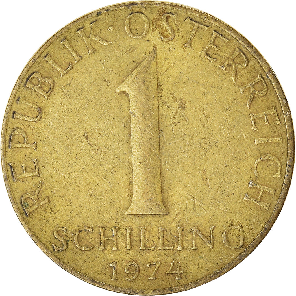 Coin, Austria, Schilling, 1974