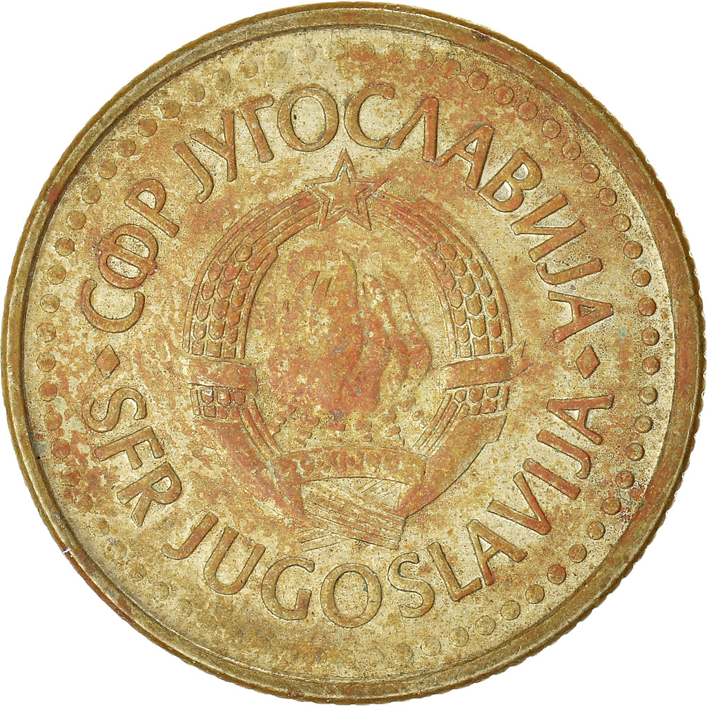 Coin, Yugoslavia, 2 Dinara, 1986