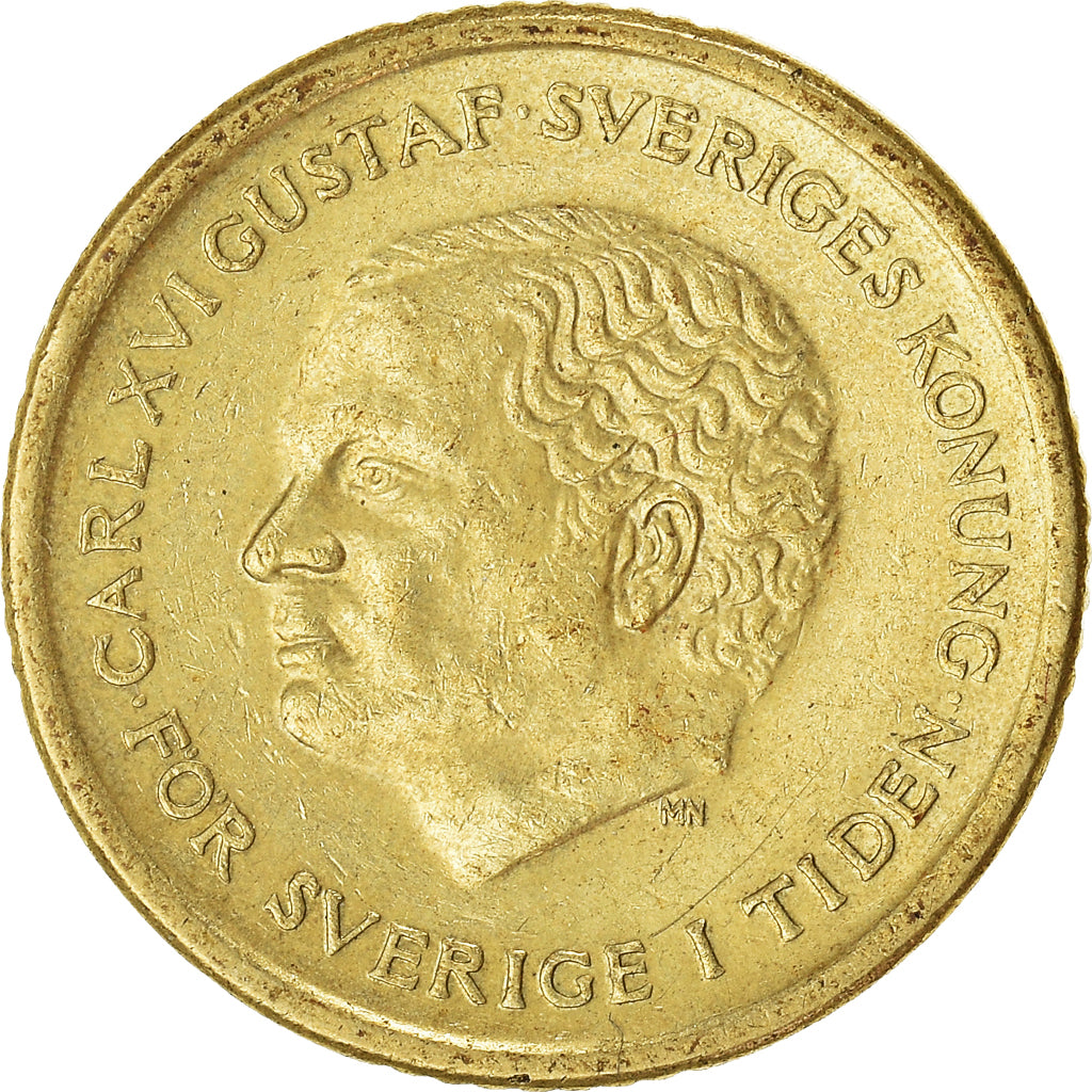 Monnaie, Suède, 10 Kronor, 1991