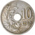 Moneta, Belgia, 10 Centimes, 1921