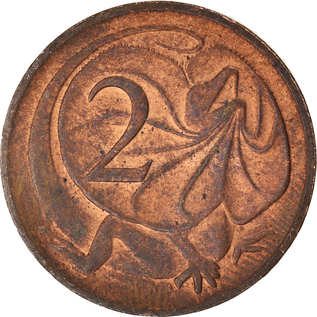 Monnaie, Australie, 2 Cents, 1980
