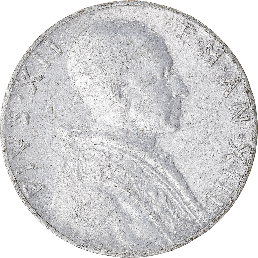 Moneda, CIUDAD DEL VATICANO, 5 Lire, 1951