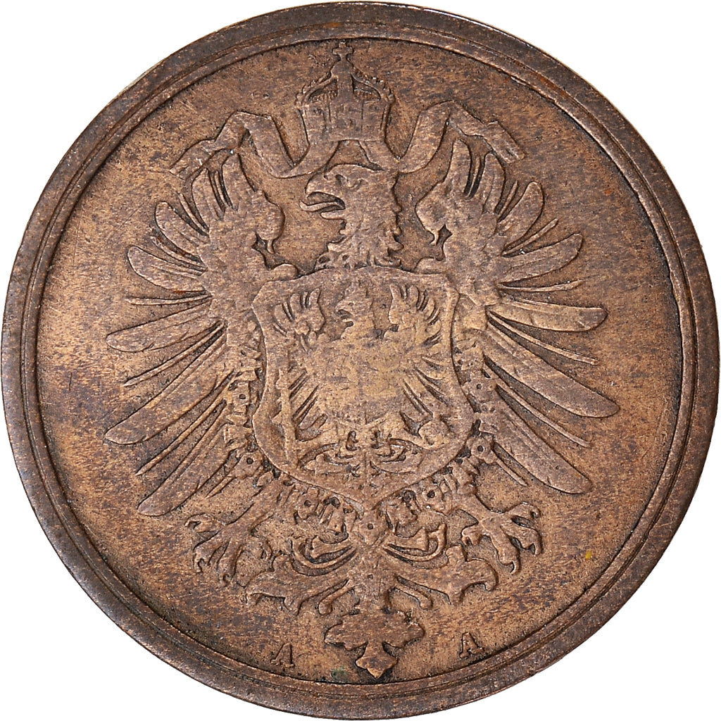 Coin, GERMANY - EMPIRE, 2 Pfennig, 1877