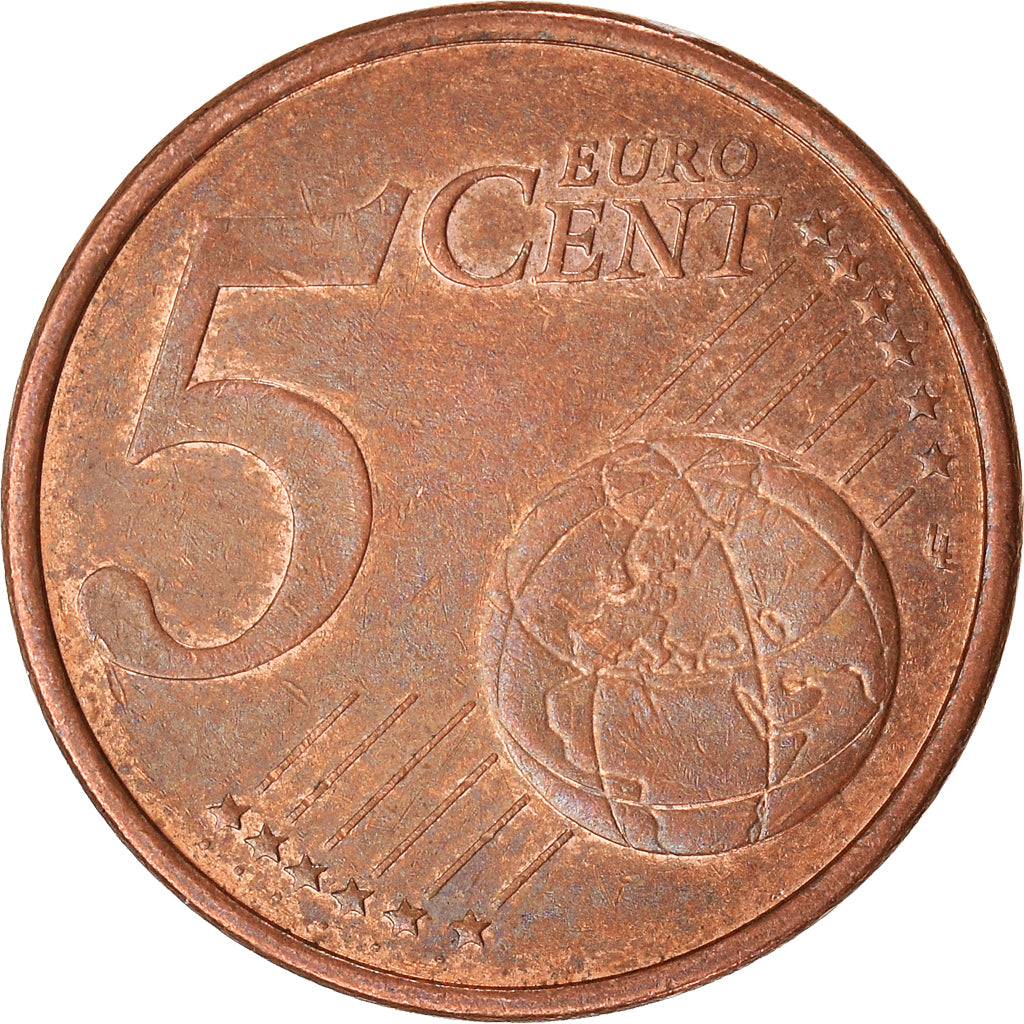 Moneda, España, 5 Euro Cent, 2008