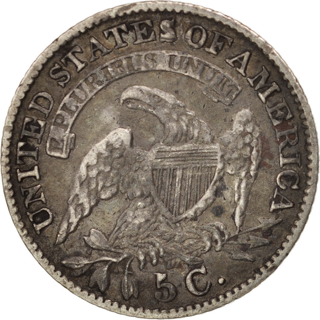United States, Liberty Cap Half Dime, 1832, U.S. Mint, EF, KM:47
