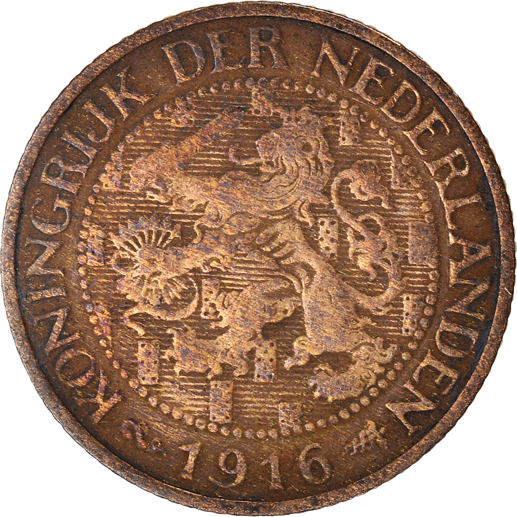Munten, Nederland, Cent, 1916