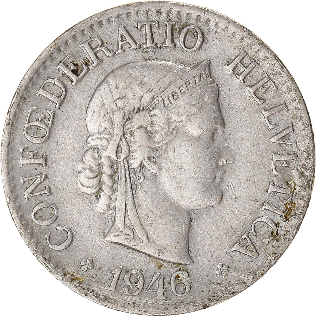 Moneta, Szwajcaria, 10 Rappen, 1946
