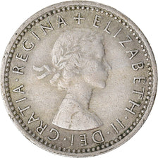 Moneda, Gran Bretaña, 6 Pence, 1961