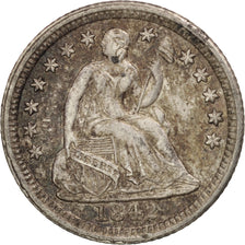États-Unis, Seated Liberty Half Dime, 1842, Philadelphia, TTB+, KM:6