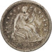 États-Unis, Seated Liberty Half Dime, 1842, Philadelphia, TTB+, KM:6