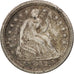 United States, Seated Liberty Half Dime, 1842, Philadelphia, AU, KM:62.2