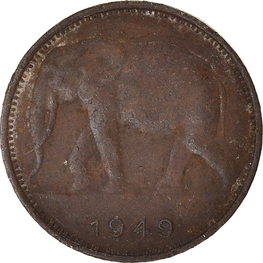 Moneda, Congo belga, Franc, 1949