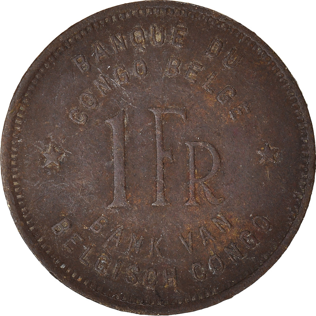 Moneda, Congo belga, Franc, 1949