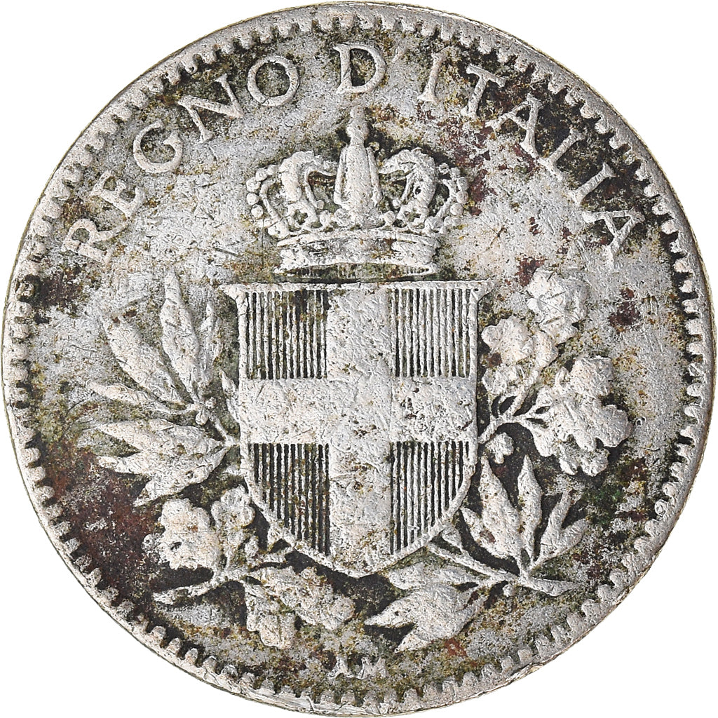 Munten, Italië, 20 Centesimi, 1918