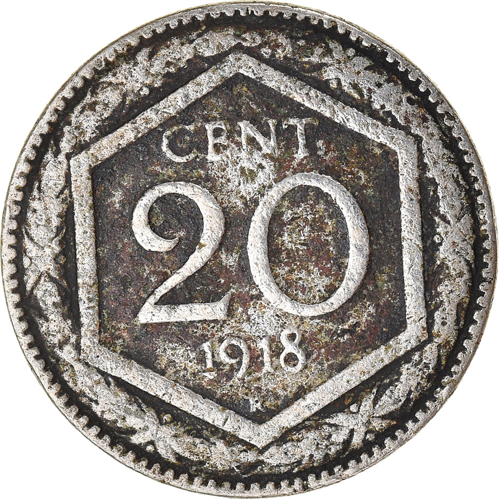 Munten, Italië, 20 Centesimi, 1918