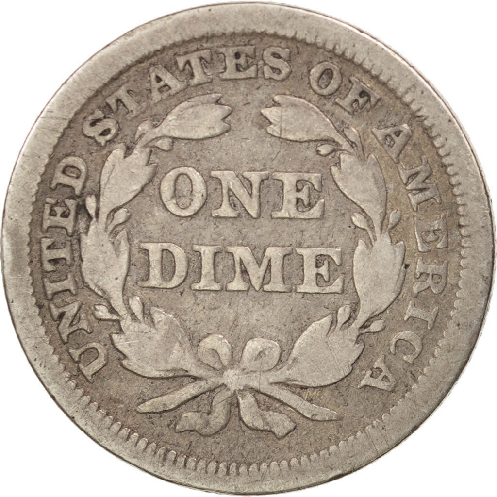 Moneta, Stati Uniti, Seated Liberty Dime, Dime, 1852, U.S. Mint, Philadelphia