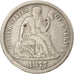 Stati Uniti, Seated Liberty Dime, Dime, 1877, U.S. Mint, Carson City, MB+, Ar...