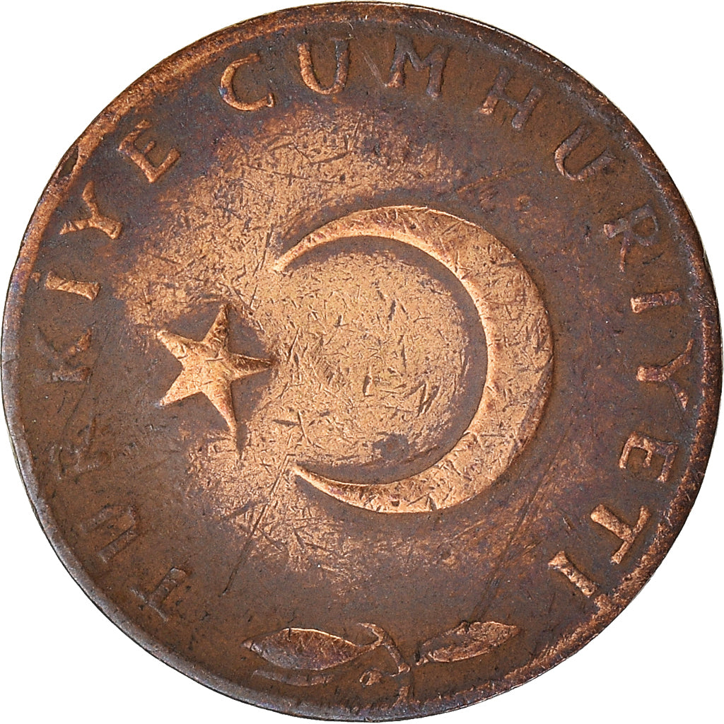 Moneta, Turchia, 5 Kurus, 1965