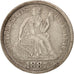 Stati Uniti, Seated Liberty Dime, Dime, 1887, U.S. Mint, Philadelphia, BB, Ar...