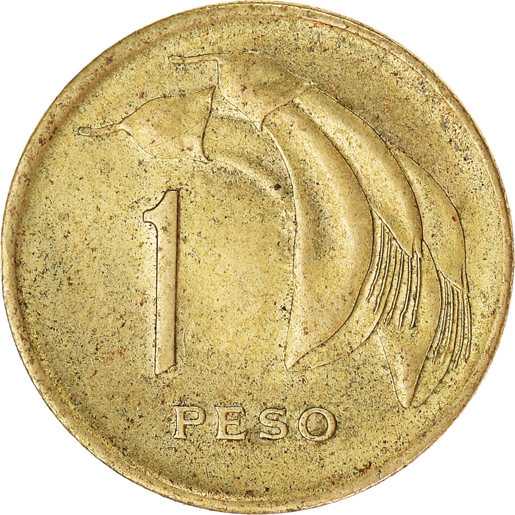 Coin, Uruguay, Peso, 1968