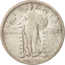 Stati Uniti, Standing Liberty Quarter, Quarter, 1918, U.S. Mint, Denver, BB,...