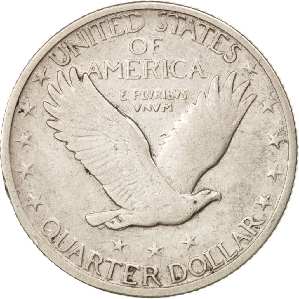 Stati Uniti, Standing Liberty Quarter, Quarter, 1918, U.S. Mint, Denver, BB,...